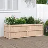 Image de vidaXL Jardinière 150x50x50 cm bois de pin massif