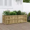 Image de vidaXL Jardinière 150x50x50 cm bois de pin imprégné
