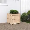 Image de vidaXL Jardinière 50x50x50 cm bois de pin massif
