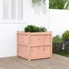 Image de vidaXL Jardinière 70x70x70 cm bois massif de douglas