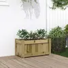 Image de vidaXL Jardinière 60x31x31 cm bois de pin imprégné