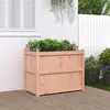 Image de vidaXL Jardinière 90x50x70 cm bois massif douglas