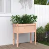 Image de vidaXL Jardinières avec pieds 70x31x70 cm bois massif douglas