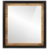 Image de vidaXL Miroir de salle de bain 55x1x60cm verre et bois massif manguier