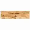 Image de vidaXL Dessus de table 100x20x2,5cm bord vif bois massif manguier brut
