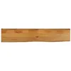 Image de vidaXL Dessus de table à bord vivant 160x40x2,5cm bois massif manguier