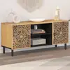 Image de vidaXL Meuble TV 105x33x46 cm Bois massif de manguier