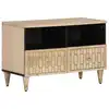 Image de vidaXL Meuble TV 70x33x46 cm Bois massif de manguier