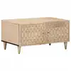 Image de vidaXL Table basse 80x50x40 cm bois de manguier massif