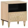 Image de vidaXL Tables de chevet 2 pcs 40x33x46 cm Bois de manguier solide