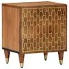 Image de vidaXL Table de chevet 40x33x46 cm Bois de manguier solide