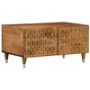 Image de vidaXL Table basse 80x50x40 cm bois de manguier massif