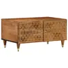 Image de vidaXL Table basse 80x50x40 cm bois de manguier massif
