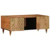 Image de vidaXL Table basse 100x54x40 cm bois de manguier massif