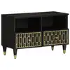 Image de vidaXL Meuble TV 70x33x46 cm Bois massif de manguier