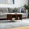 Image de vidaXL Table basse Chêne marron 60x50x36,5 cm Bois d'ingénierie