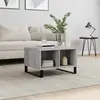 Image de vidaXL Table basse Sonoma gris 60x50x36,5 cm Bois d'ingénierie
