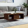 Image de vidaXL Table basse Chêne marron 90x50x36,5 cm Bois d'ingénierie