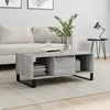 Image de vidaXL Table basse Sonoma gris 90x50x36,5 cm Bois d'ingénierie