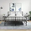 Image de vidaXL Tables de chevet 2 pcs gris béton 40x35x50 cm bois d’ingénierie