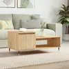 Image de vidaXL Table basse Chêne sonoma 100x50x45 cm Bois d'ingénierie