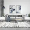 Image de vidaXL Tables basses 2 pcs blanc 50x46x50 cm bois d'ingénierie