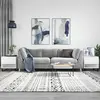 Image de vidaXL Tables basses 2 pcs blanc brillant 50x46x50cm bois d'ingénierie