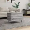 Image de vidaXL Table basse Sonoma gris 60x44,5x45 cm Bois d'ingénierie