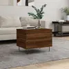 Image de vidaXL Table basse Chêne marron 60x44,5x45 cm Bois d'ingénierie
