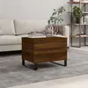 Image de vidaXL Table basse Chêne marron 60x44,5x45 cm Bois d'ingénierie