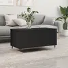 Image de vidaXL Table basse Noir 90x44,5x45 cm Bois d'ingénierie