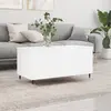 Image de vidaXL Table basse Blanc brillant 90x44,5x45 cm Bois d'ingénierie