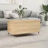 Image de vidaXL Table basse Chêne sonoma 90x44,5x45 cm Bois d'ingénierie