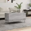Image de vidaXL Table basse Sonoma gris 90x44,5x45 cm Bois d'ingénierie