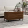 Image de vidaXL Table basse Chêne marron 90x44,5x45 cm Bois d'ingénierie
