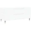 Image de vidaXL Salontafel 102x44,5x50 cm bewerkt hout wit