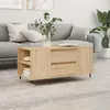 Image de vidaXL Table basse chêne sonoma 102x44,5x50 cm bois d'ingénierie