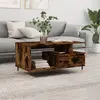 Image de vidaXL Table basse Chêne fumé 90x49x45 cm Bois d'ingénierie