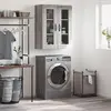 Image de vidaXL Armoire murale sonoma gris 69,5x34x90 cm bois d'ingénierie