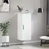 Image de vidaXL Armoire murale blanc 34,5x34x90 cm bois d'ingénierie