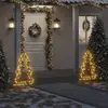 Image de vidaXL Décoration lumineuse arbre de Noël avec piquets 115 LED 90 cm