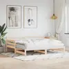 Image de vidaXL Lit de jour et lit gigogne sans matelas 90x200 cm bois massif