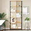 Image de vidaXL Bibliothèque chêne sonoma 78,5x33x188,5 cm bois d'ingénierie