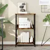 Image de vidaXL Bibliothèque chêne fumé 50x33x82 cm bois d'ingénierie
