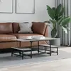 Image de vidaXL Table basse sonoma gris 100x50,5x40 cm bois d'ingénierie