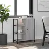 Image de vidaXL Buffet sonoma gris 70x30x80 cm bois d'ingénierie