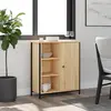 Image de vidaXL Buffet chêne sonoma 70x30x80 cm bois d'ingénierie