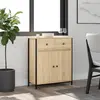 Image de vidaXL Buffet chêne sonoma 70x30x80 cm bois d'ingénierie