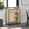 Image de vidaXL Buffet Chêne Sonoma 69x35x80 cm Bois d'ingénierie