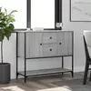 Image de vidaXL Buffet sonoma gris 100x36x85 cm bois d'ingénierie